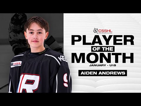 Aiden Andrews Player of the Month highlights
