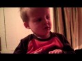 Jackson at Ni Ni Watching Basketball