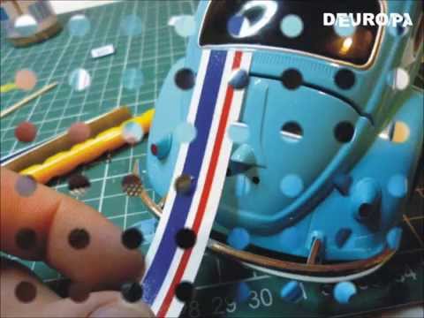 Herbie - This is a little video of the steps to install a herbie decal set on a jada toys model, but it can be install on any diecast 1/24.