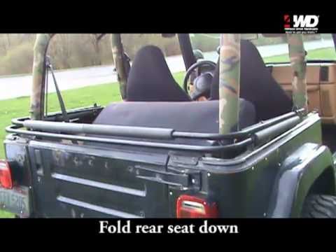 How to Install a Bestop Duster Deck Cover on a TJ Wrangler