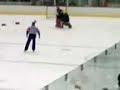 RIT hockey fight