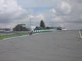 Christian Iddon sliding a supermoto