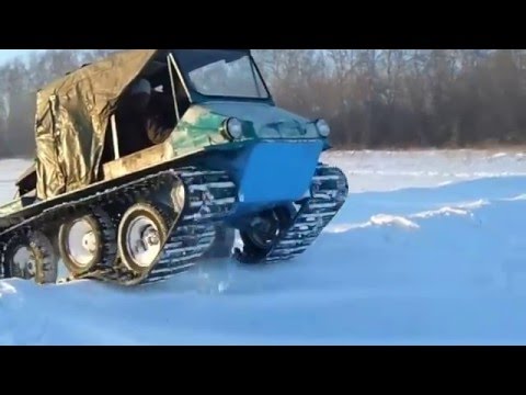 Как я сделал самодельный гусеничный вездеход Как я сделал самодельный гусеничный вездеход