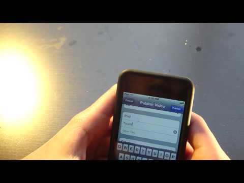 ipod video - just a tutorial video.