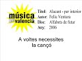 Alacant -per interior- Feliu Ventura