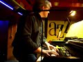 richard cottle on hammond organ
brian bennett -drums
the full kpm allstars line-up was:

conductors -- keith mansfield, duncan lamont, james cameron, james clarke
trumpets - steve sidwell, simon gardner, noel langley
trombones - cliff hardie, colin sheen, dave stewart
saxes - andy mackintosh, jamie talbot, phil todd
keyboards - richard cottle, alan hawkshaw
guitar - mitch dalton
bass - dave richmond
drums - ralph salmins
guest drummer -- brian bennett
percussion - frank ricotti
vocals -- madeline bell, kirsty hawkshaw
compere -- peter cox