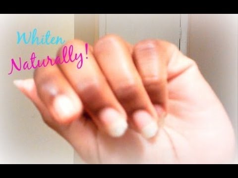 how to whiten nails pinterest