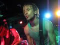 Family Force 5 Chap Stique  licking his guitar!