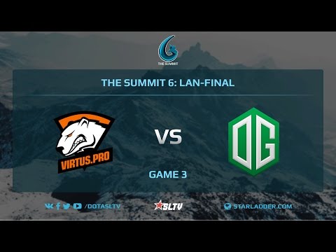 VirtusPro vs OG, Game 3, The Summit 6, LAN-Final