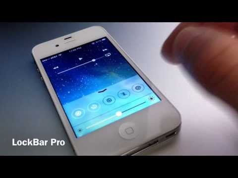 how to get to control center ios 7