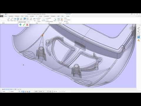 Autodesk PowerShape 2018 - пример моделирования для производства