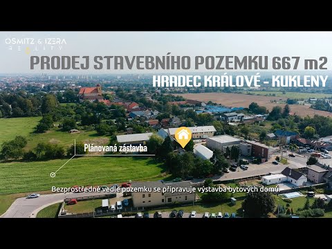 Video Prodej pozemku pro bytový dům, Hradec Králové - Kukleny