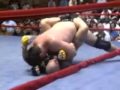 2010-05-09 | Dan Severn vs Shannon Ritch - A Work ~> Extreme Wars X-1 in Hawaii, 2005. These clowns work a fight. ()