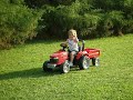 Baby on tractor again