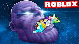 Don T Get Eaten By Thanos In Roblox Thanos Eats Everything