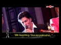 Sharukh khan teaching Don ko pakadna at Filmfare nomina