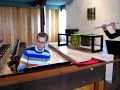 opname tijdens oefenen voor concert 8 september in zeeland