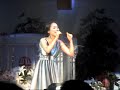 Popular Korean CCM singer Sohyang performed 