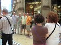Blue Moon in the Galleria in Milano