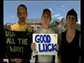 Shelley Scott is cheering for U. S. A.