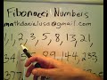 Introduction to Fibonacci numbers