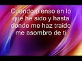 Perfume a tus pies - Letra