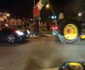 contadino moderno festeggia i mondiali 2