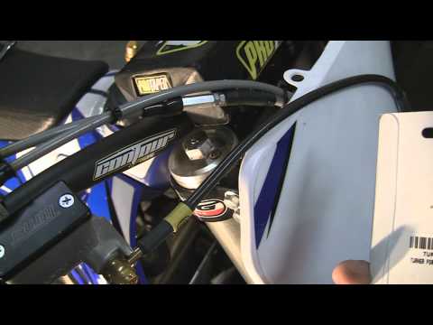 how to bleed yz450f front brakes