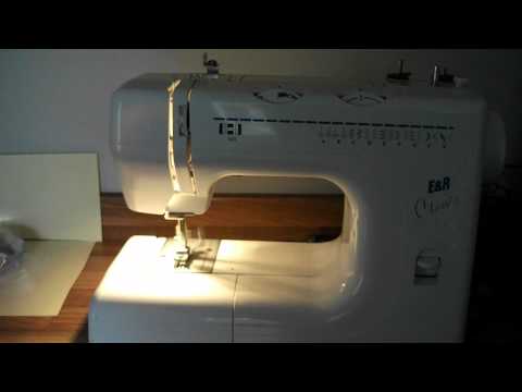 how to oil e&r classic sewing machine