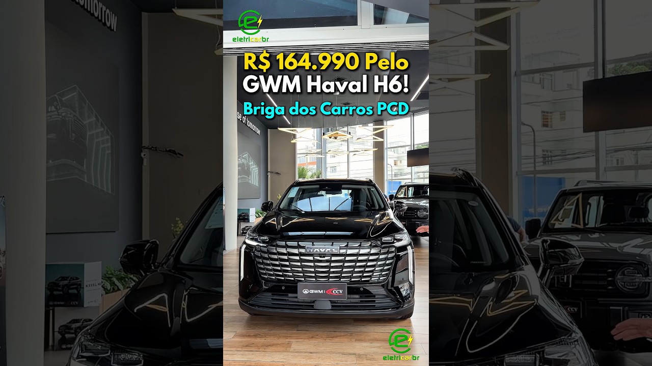 R$ 164.990 - GWM Haval na Briga dos Carros PCD