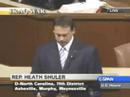 Rep. Heath Shuler ( Democrat ) - North Carolina, 11th District, Asheville, Murphy, WaynesvilleView All the Videos in one spot here!http://iraq.armyofone.orgThe House of Representatives debated a non-binding resolution expressing disapproval of President Bush's buildup of U.S. forces in Iraq - February 2007.[ Footage attributed to C-SPAN, encoded and posted by ArmyOfOne.org ]