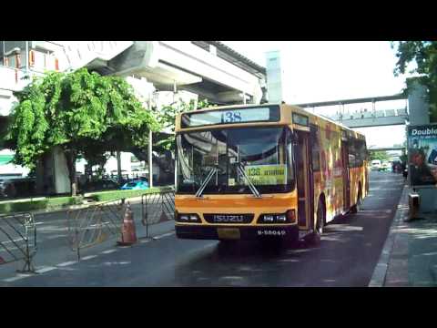 Buses in Bangkok, Thailand....
