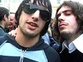 aura in the backstage of the indipendent music day of san remo.
with diego spagnoli,povia,baccini,quintorigo,99posse,ka bizzarro!