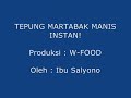 Tepung Martabak Manis Instan