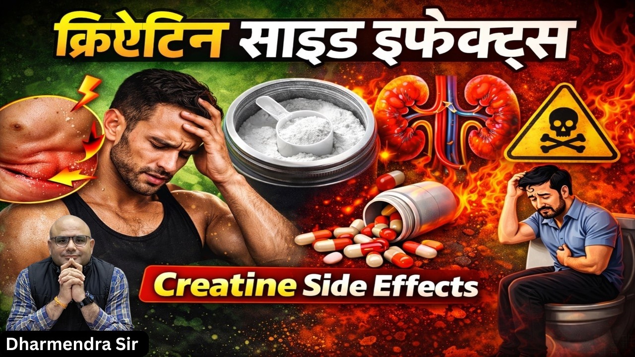 Creatine #dharmendrasir #gyrussulcus #creatine #gym #science #education #supplements