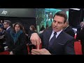 tom cruise premieres 'mission: impossible - ghost protocol' in new york with his wife katie holmes and talks about the film's dangerous stunts on the red carpet. (dec. 20)