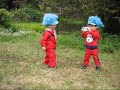 Dr. Seuss Thing 1 Thing 2 at San Francisco Bay to Breakers