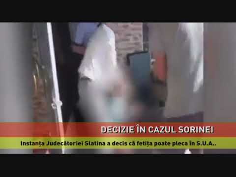 Instanța Judecătoriei Slatina a decis că Sorina poate pleca ÎN S.U.A.