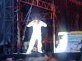 premi�re partie de christophe ma� le 20 juillet 2008 au stade de tourbillon � sion