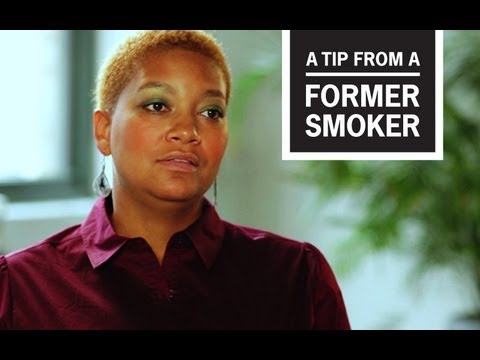 Tiffany talks about losing her mother, a smoker, to lung cancer when she was 16. Despite this, Tiffany smoked for years before realizing what she might miss in her own daughter's life. In this video from CDC's Tips From Former Smokers campaign, Tiffany's daughter's, Jaelin, says she cannot imagine living without her mother. Jaelin goes on to tell her mom how proud she is of her for quitting smoking for good.

