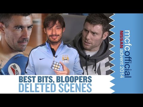 Deleted Scenes, Bloopers & Best Bits | Man City Advent Calendar | Day Twenty Five