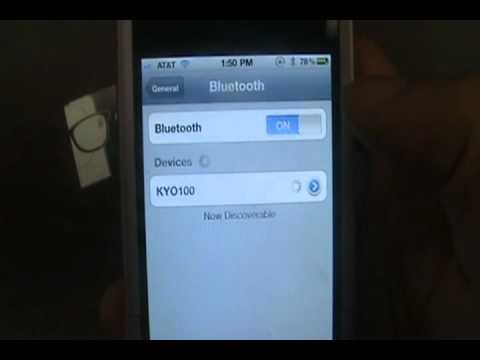 how to sync iphone to ml350