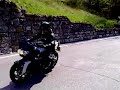 BMW K1200R piega e derapata