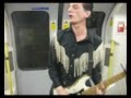 Daniel busking on tube
