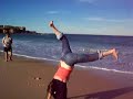 Cartwheels on the Beach