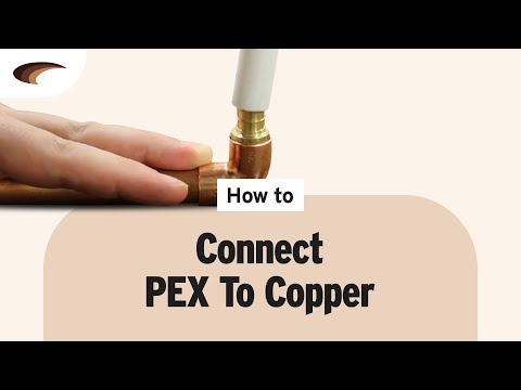 how to fasten pex