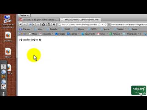 how to define utf-8 in html