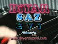Diyar Saz Evi Almanya Ali Yilmaz yapimi -Siyah Tüfek Gitar