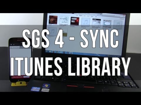 how to sync music to galaxy s