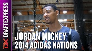 2014 Jordan Mickey Interview - Draft Express - Adidas Nations